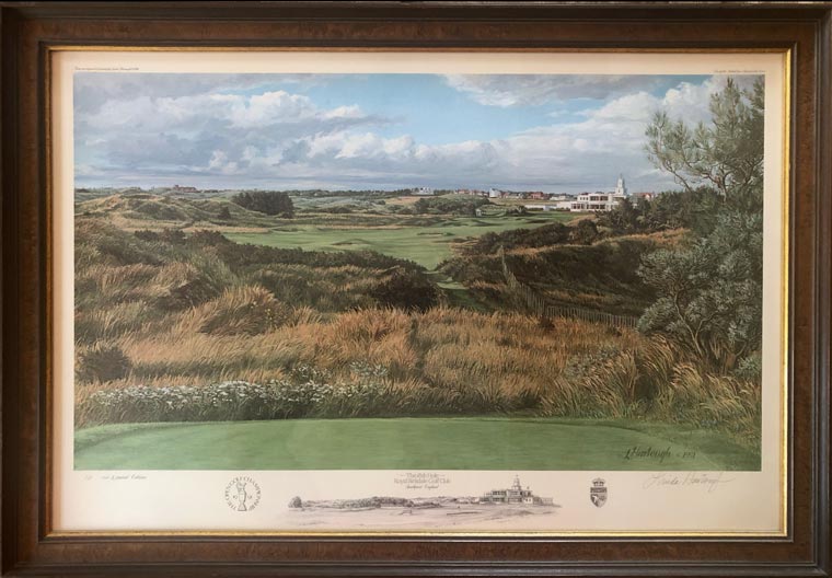 Golf Artwork - The British Open Golf Artwork - The British Open